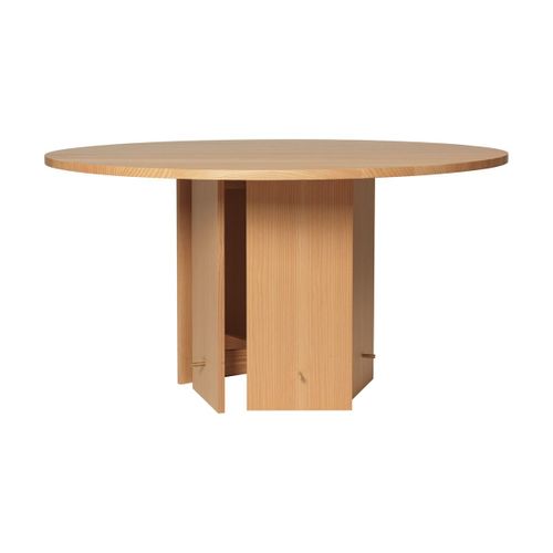 Table À Manger Ronde En Sapin Douglas 140cm Aukko - Ferm Living