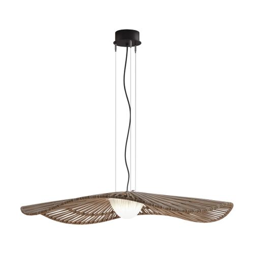 Suspension D'extérieur Led Triac Dimmable En Acier Inoxydable Marron 105cm Mediterràn