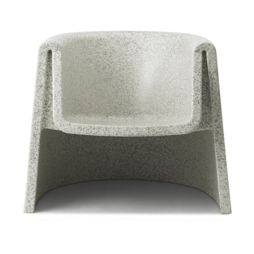 Fauteuil En Plastique Recyclé Blanc Bit - Normann Copenhagen