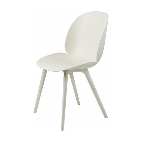 Chaise Extérieure En Plastique Blanche Beetle - Gubi