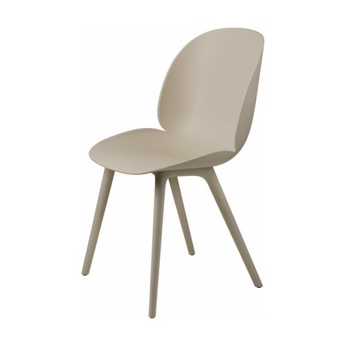 Chaise Extérieure En Plastique Beige Beetle - Gubi
