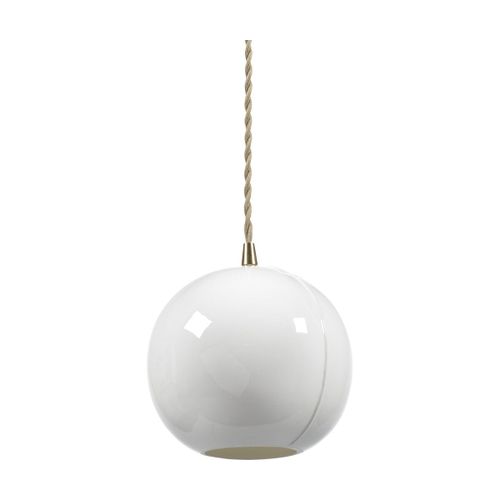 Suspension En Porcelaine Blanche 15,5x14cm Cosmo - Serax