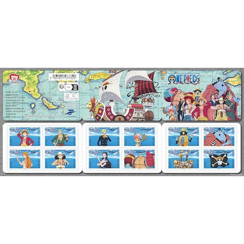 Carnet De Timbres Autocollants "Nepec"