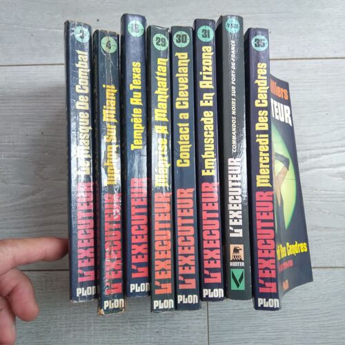 L Executeur N° 3, 4, 18, 29, 30, 31, 35, 153 - 8 Titres