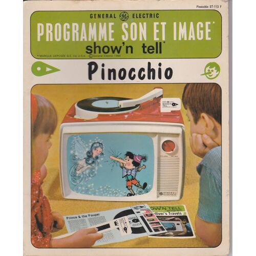 Pinocchio ST-113 F - Programme son et lumière - Show'n Tell