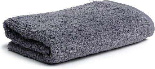 Superwuschel Serviette De Bain 50 X 100 Cm,Fabriqué En Allemagne,100% Coton,Stone (Gris)