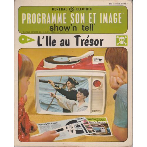 L'île au trésor ST-115 F - Programme son et image - Show'n tell