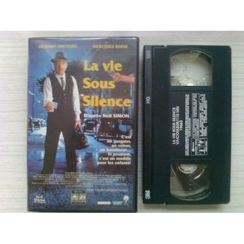 Cassette Vidéo Vhs - La Vie Sous Silence - Richard Dreyfuss