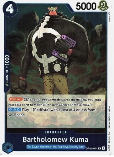 One Piece Bartholomew Kuma Op01 074
