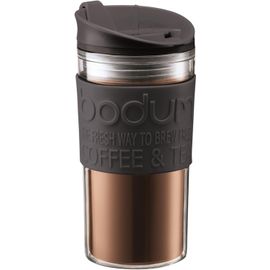 11103-01s Tasse De Voyage, Noire, 0,35 Litre, 1 Unité (Lot De 1)