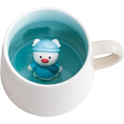 Tasse En Céramique Avec Animal 3d Caché 350 Ml