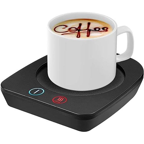 Chauffe-café et Chauffe-Tasse avec 3 Réglages de Température, Mug 20 W pour Tasses électriques, Plaque Chauffante à Café avec Arrêt Automatique après 4 Heures (NO Cup)