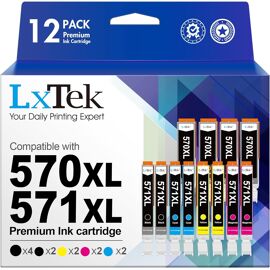 Cartouche D’encre Magenta C-571M Compatible Canon PIXMA – 12ml – Neuf
