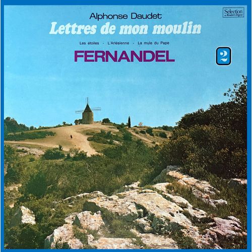 Lettres De Mon Moulin - Alphonse Daudet - Fernandel - Disque Vinyle Lp 33 Tours - Srg Stereo - Volume 2 : Les Étoiles, L'arlésienne, La Mule Du Pape