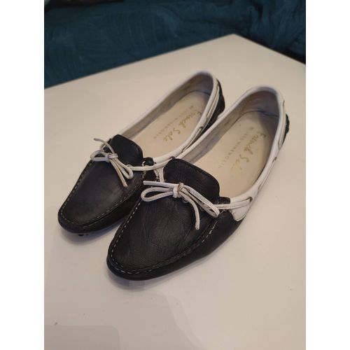 Chaussures French Sole Taille 39 Cuir Doux Femme Très Bonne État