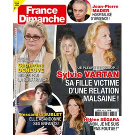 France Dimanche 3899 2021 Deneuve/Vartan/Mader/Segara/Arielle Dombasle/Hallyday/Indochine Sirkis