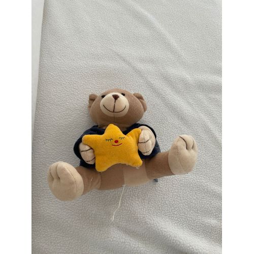 Doudou Ours Jollybaby Musical Etoile