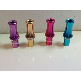 Drip tip de couleur pour customiser sa cigarette électronique - Métal - Coloris au choix - 1 pièce