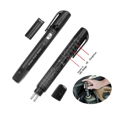 Stylo De Détection D'humidité Pour Liquide De Frein / Huile De Frein Brake Fluid Oil Tester