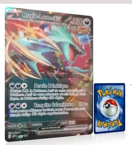Pokemon Rugit Lune Ex 067 Jumbo ( Géante )