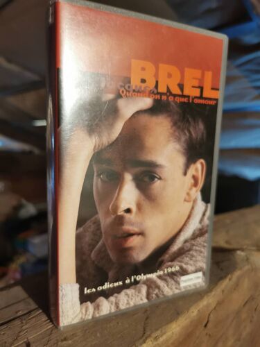 Jacques Brel Olympia 66 Vhs