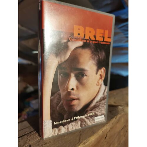 Jacques Brel Olympia 66 Vhs