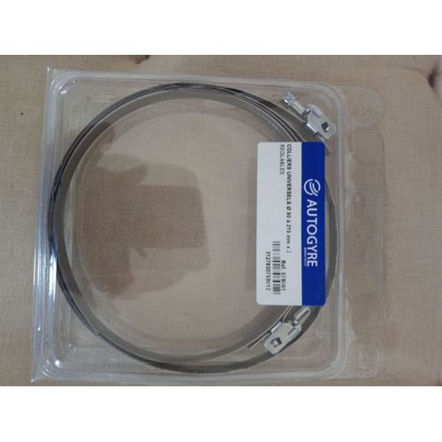 Colliers universels diametre 60 à 215 mm x 2 - réglables