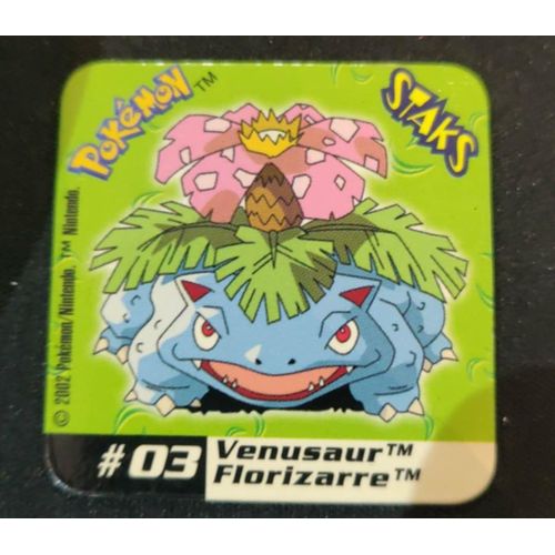 Pokemon Magnet Florizarre #003