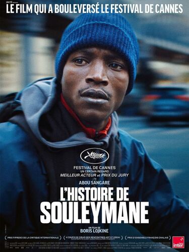 L'Histoire De Souleymane - Véritable Affiche De Cinéma Pliée - Format 40x60 Cm - De Boris Lojkine Avec Abou Sangaré, Nina Meurisse, Alpha Oumar Sow - 2024