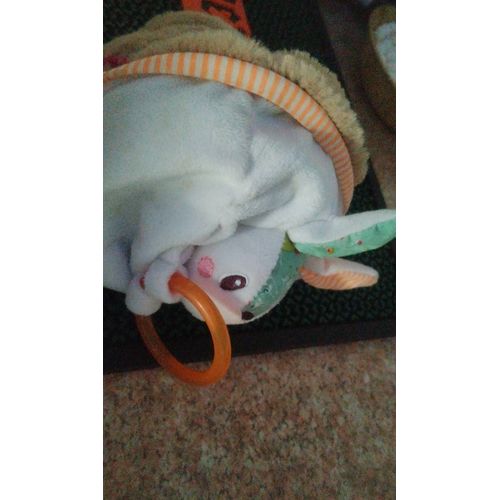 Doudou lapin et chien lilliputiens