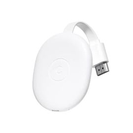 Adaptateur Hdmi Sans Fil - Google - 4K - Contrôle Vocal - Compatible Android/Ios - Blanc