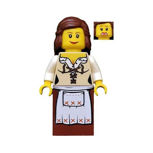 LEGO Castle Fantasy Era Maid Serveuse cas404 du set 10193 7979