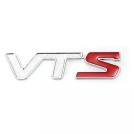 Embleme Insigne 3d En Métal Pour Citroen C2 C3 C4 1.6 16v Saxo Xsara Jimny Argent/Rouge