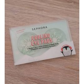 Sephora 2 Disques Yeux Rafraîchissants Et Réutilisables, Cooling Eye Pads 