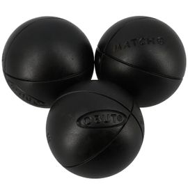 Boules De Pétanque Obut Boules De Pétanque Obut Match Plus 74mm Strie2 Noir 700g