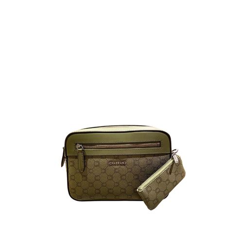 Sacoche zippée Icône Chabrand 85039470 Olive