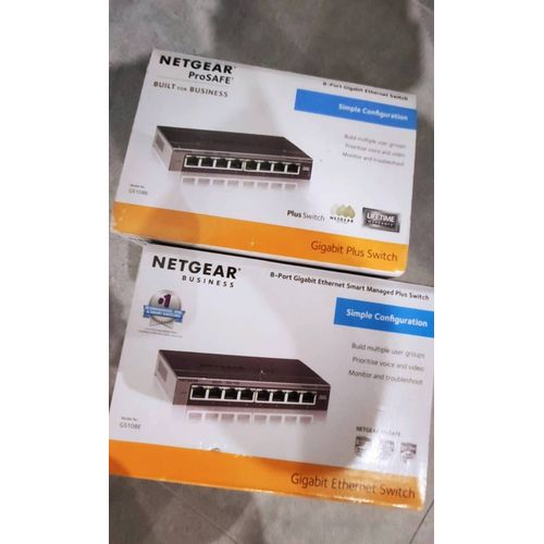 Switch's Netgear Prosafe GS108E