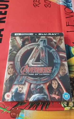 Avengers Age Of Ultron Steelbook Uk 4k + Blu Ray