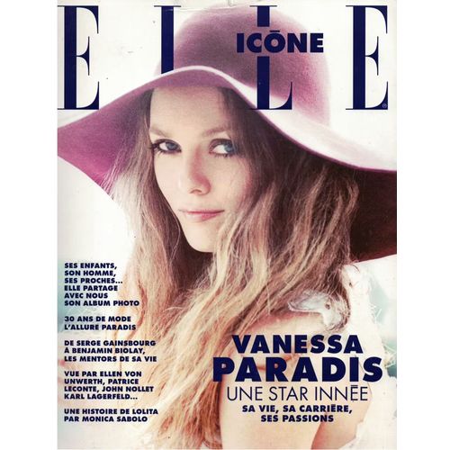 Elle Icone Hors Serie 01 02.2021 Vanessa Paradis