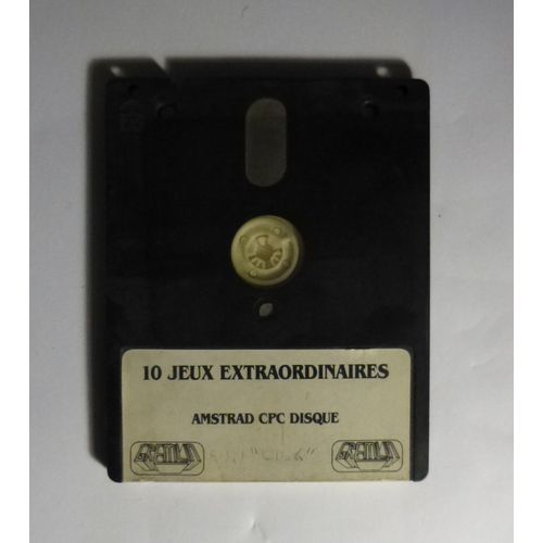 Jeu Amstrad Cpc 6128 - 10 Jeux Extraordinaires - Gremlin