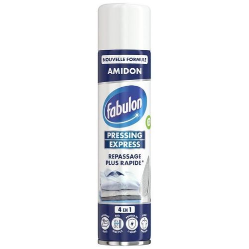 FABULON Pressing Express Spray pour repassage - 400ml Nouvelle Formule Amidon