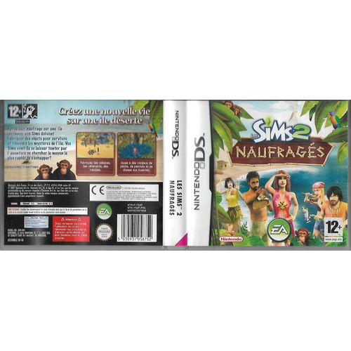 Boitier Ds "Les Sims2 Naufragés"