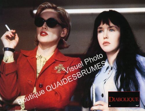 Diabolique : Jeu De 10 Photos D'Exploitation Cinématographique - Format 21x27,5 Cm - De Jeremiah Chechik Avec Sharon Stone, Isabelle Adjani, Spalding Gray, Shirley Knight, Kathy Bates - 1996