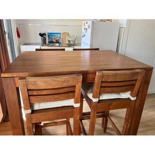 💥 Table En Teck Et 4 Chaises