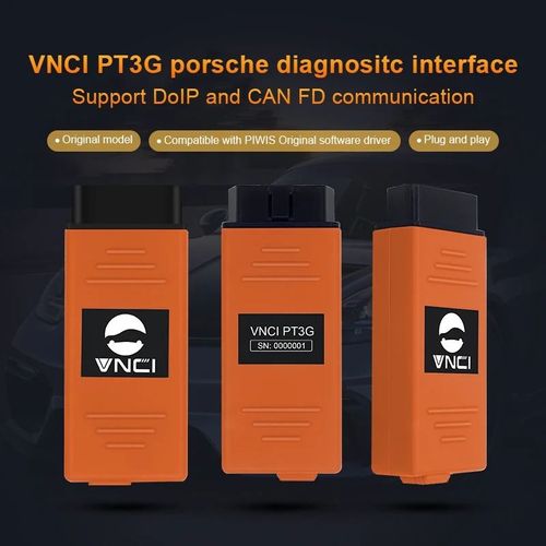 Vnci Pt3g Scanner De Diagnostic Pour Porsche Prise En Charge Des Diagnostics Doip Can Fd