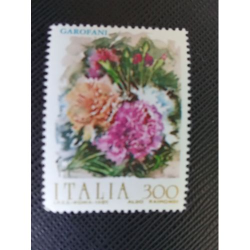 Timbre Italie Y T 1529 Fleurs D'Italie ?Illets 1982 (020709 )
