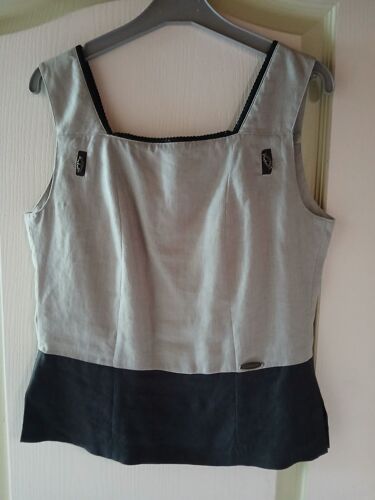 Débardeur Femme Taille 38/40 "Col Claudine"