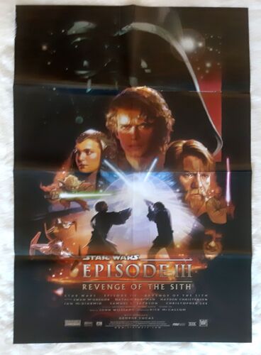 Poster Affiche Americaine Magazine Revue Cinema Star Wars 3 La Revanche Des Sith 81x53cm