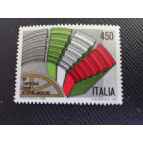 Timbre Italie Y T 1543 Conférence De L'Union Interparlementaire 1982 (020709 )