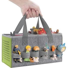 Étui De Transport Pour Toniebox Et Accessoires,Peut Contenir 30-40 Tonies Figurine,Sac De Transport Toniebox Avec Poignée(Vert)